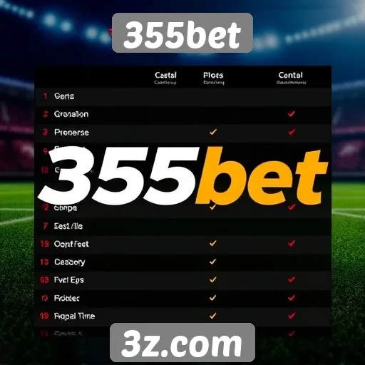 Comparação entre 355bet e concorrentes no mercado