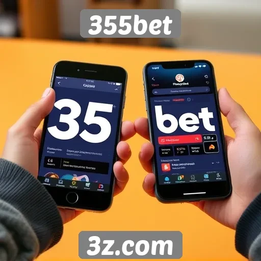 Experiência do usuário no 355bet em dispositivos móveis